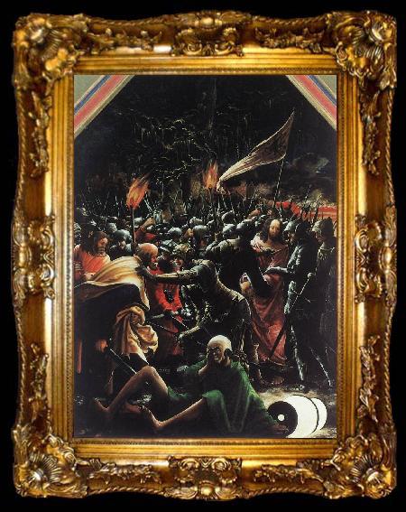 framed  ALTDORFER, Albrecht The Arrest of Christ, ta009-2